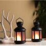 Set Of Two Plastic Table Lamp Pattern Style, thumbnail 4 of 6