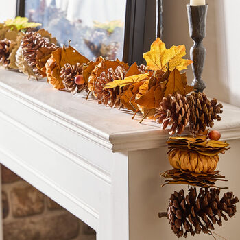 Personalised Pumpkin Patch Autumn Wreath, 5 of 5