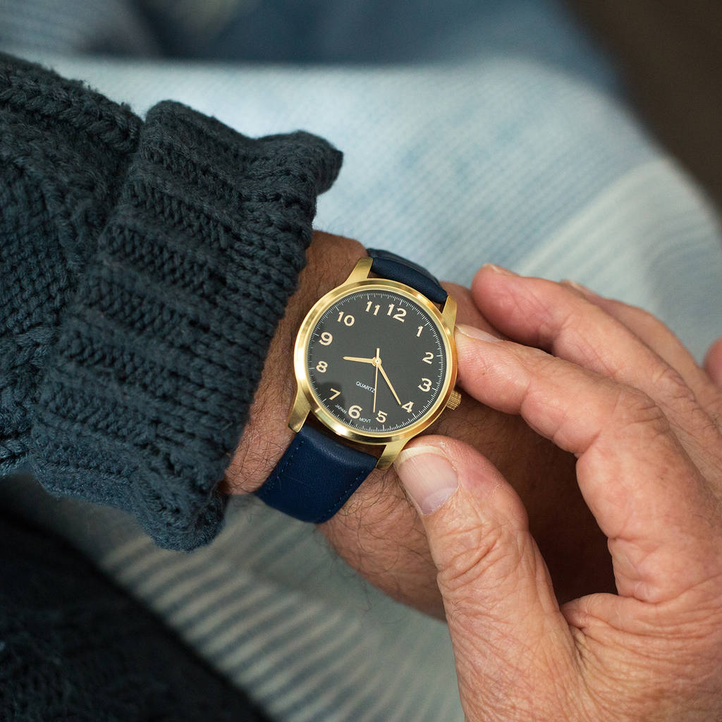 You Have The Watches We Have The Time 'i'll Always Have Time For You' Men's Wrist Watch By Ellie Ellie