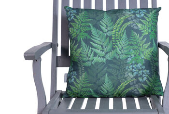 Ferns Woodland Water Resistant Garden Outdoors Cushion, 7 of 9