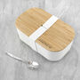 Personalised Bamboo Lunch Box, thumbnail 2 of 6