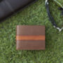Personalised English Leather Brown Tan Leather Wallet, thumbnail 3 of 12