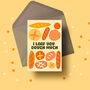 I Loaf You Dough Much Greetings Card, thumbnail 3 of 6