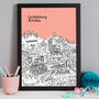 Personalised Glastonbury Print, thumbnail 4 of 7
