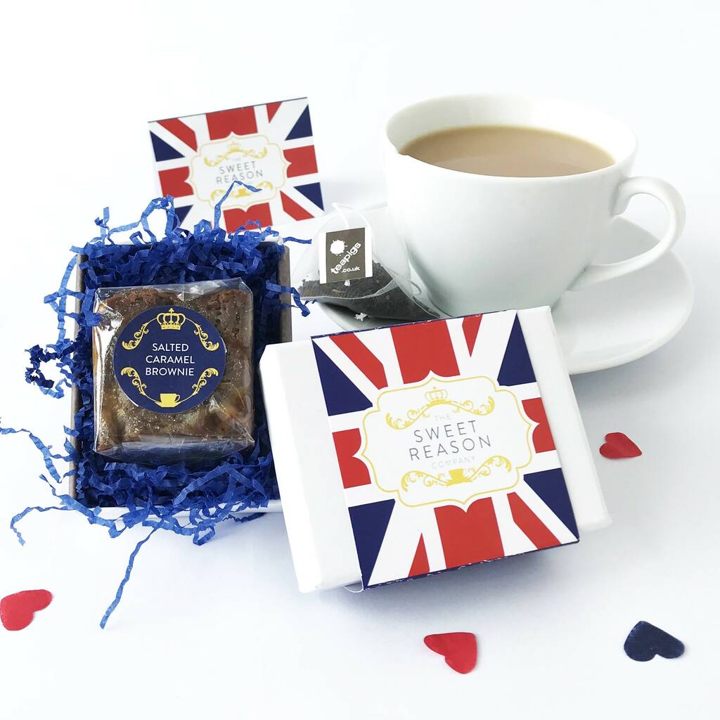 British Vegan Mini Afternoon Tea Gift, 1 of 3
