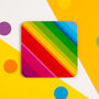 Colourful Rainbow Coaster Set, thumbnail 4 of 7