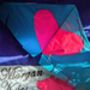 Personalised Delta Kite Love Is In The Air, thumbnail 1 of 6