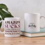 Amazon Sucks Support Your Local Bookstore Mug, thumbnail 2 of 2