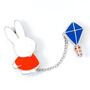 Miffy Flying Kite Pin Badge, thumbnail 2 of 4