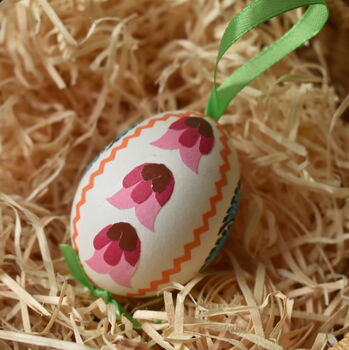 Paper Cut Easter Egg Decoration, 2 of 5
