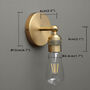 Radiance Bare Wall Contemporary Lighting, thumbnail 6 of 7
