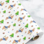 Baby's First Birthday Wrapping Paper Rabbit Design, thumbnail 7 of 10
