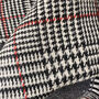 Personalised Houndstooth Gingham Reversible Woven Scarf, thumbnail 9 of 11