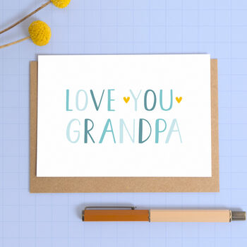 Love You Grandad Card, 2 of 7