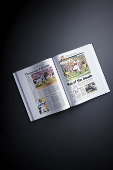 Illinois Fighting Illini College Football Personalised Newspaper History Book, 6 of 9