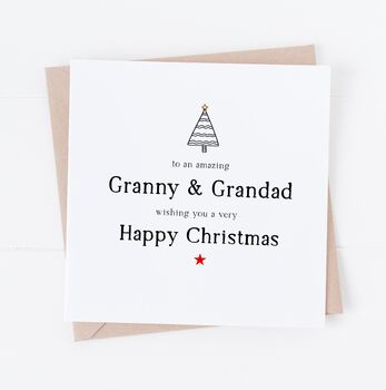 Grandparents Christmas Card, 2 of 4