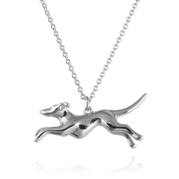 Personalised Greyhound Necklace, 6 of 8