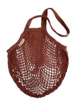 Vegetable Dye Long Handle Reusable String Bag, 4 of 7