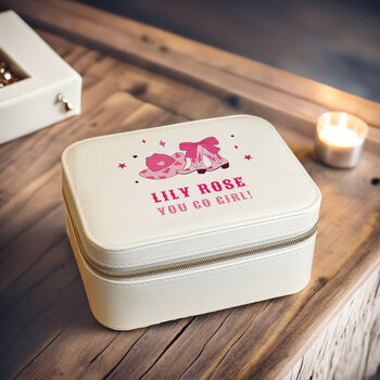 Personalised Cowgirl Travel Jewellery Box, 2 of 7