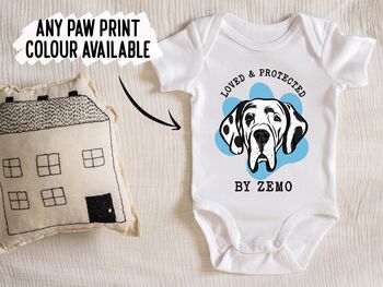 Great Dane Baby Onesie, 3 of 6