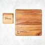Personalised Dark Wooden Place Mats, thumbnail 2 of 5
