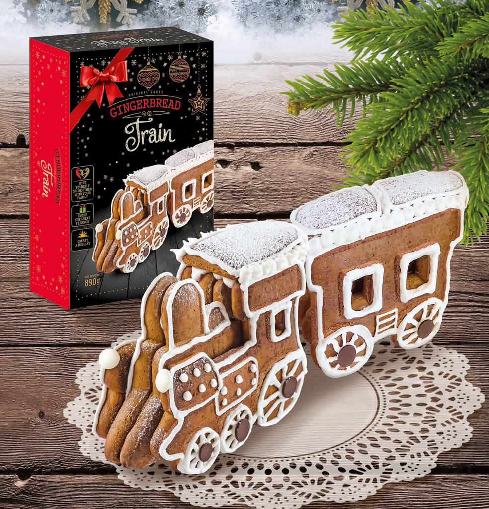 Make Your Own Gingerbread Train By The Treat Kitchen