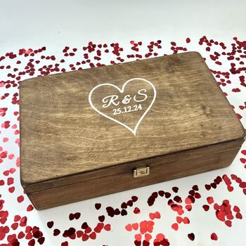 Personalised Sweet Heart Memory Box, 2 of 12