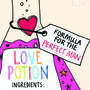 Perfect Man Love Potion Card, thumbnail 2 of 3