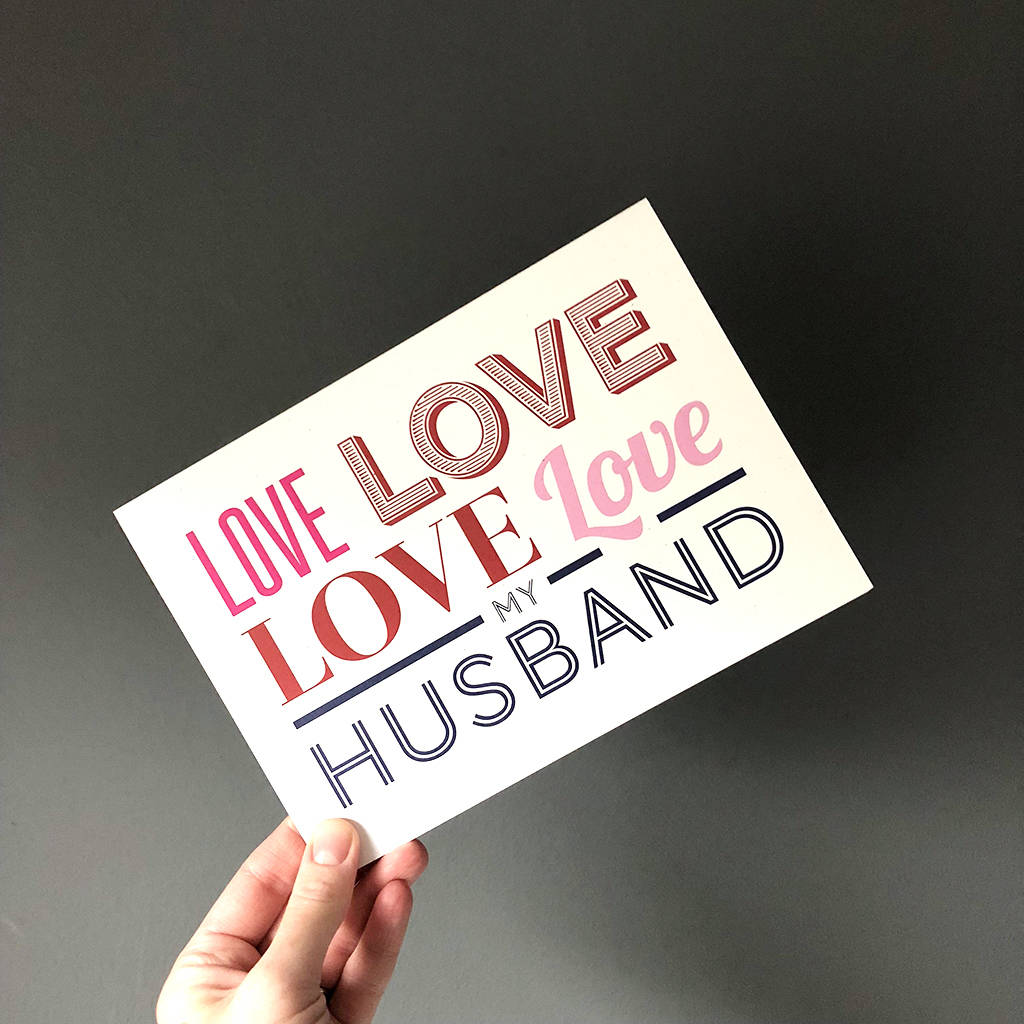 Love My Wife Card, 1 of 6
