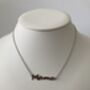 Silver Mama Mum Pendant Necklace, thumbnail 1 of 2
