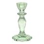 Boho Green Glass Candle Holder, thumbnail 2 of 3