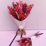 Red Dried Flower Arrangement, thumbnail 3 of 5