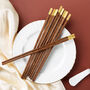 Personalized Wooden Chopstick Set – Christmas Gift, thumbnail 2 of 5