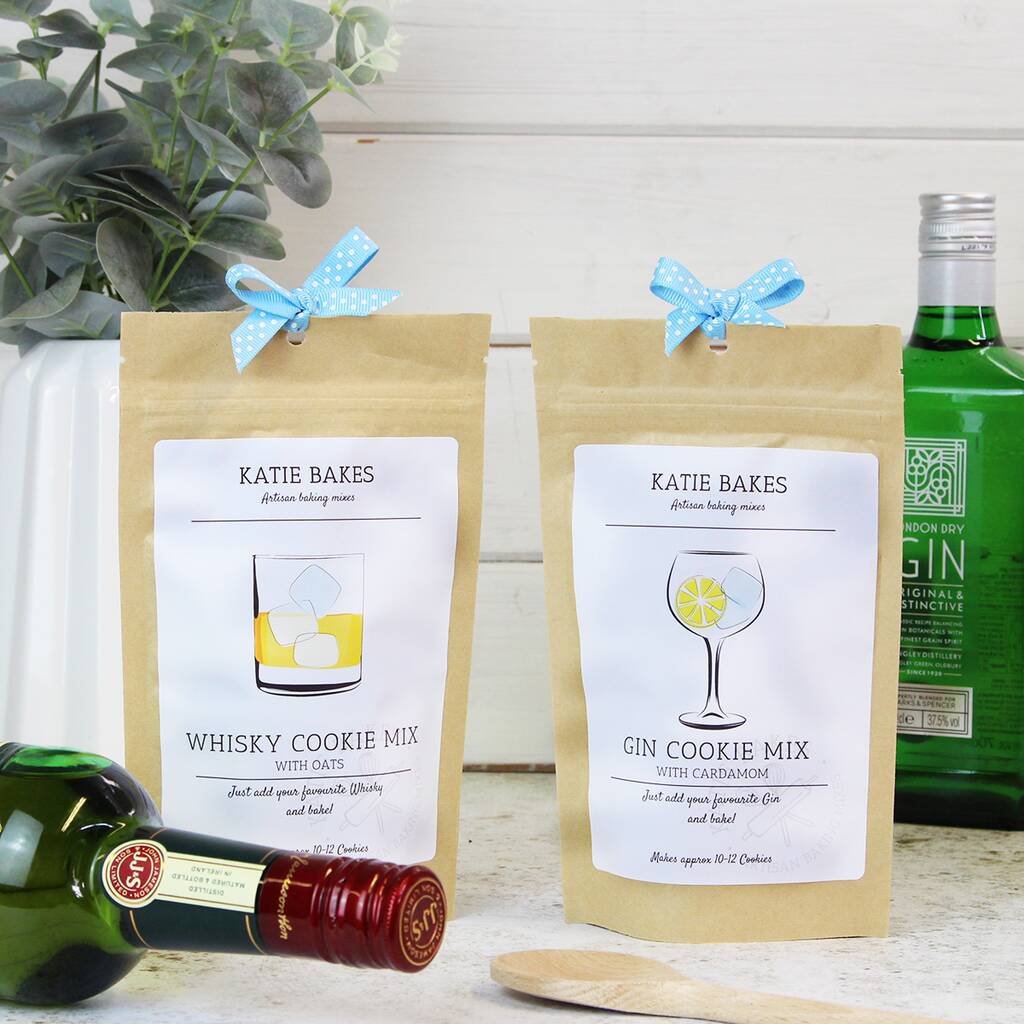 Alcoholic Baking Mix Duo Gift Pack By Katie Bakes