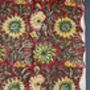Block Printed Colourful Cotton Sofa Throw, thumbnail 4 of 11