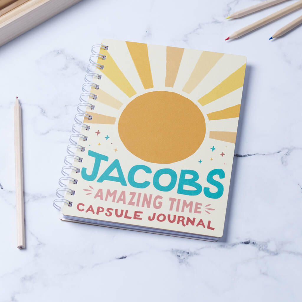 Personalised Children's Time Capsule Journal, 1 of 10