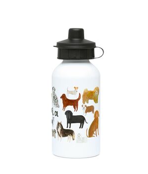 Personalised Kids Dogs Water Bottle, 2 of 4