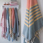 Personalised Cotton Beach And Yoga Towel, thumbnail 7 of 11