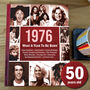 1976: What A Year To Be Born | 50th Birthday Gift Book, thumbnail 1 of 12