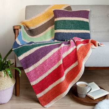 Rainbow Blanket Crochet Kit, 3 of 9