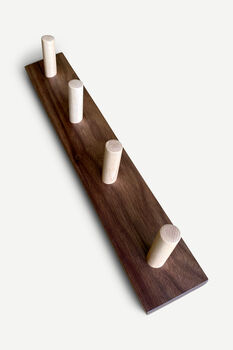 Handmade Solid Wood Peg Hooks, 2 of 7