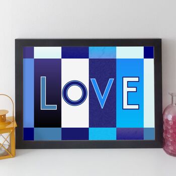 Love Print Personalised Romantic Gift Or Card, 3 of 10