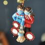 Personalised Couple With Dog Christmas Decoration, thumbnail 6 of 7