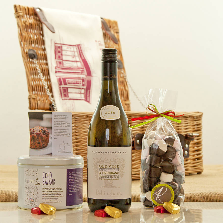 South African Old Vine Chenin Blanc Wine Gift Hamper By Jones and Jones of BerwickuponTweed