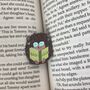 Hedgehog Book Enamel Pin | Book Hog, Reading | Badge |, thumbnail 5 of 5