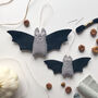 Sew Your Own Bertie And Baby Felt Bats Decoration Kit, thumbnail 6 of 9