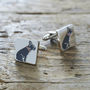 Daddy And Me French Bulldog Cufflinks And Tag Set, thumbnail 2 of 8