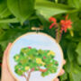 Summer Tree Embroidery Kit, thumbnail 6 of 6