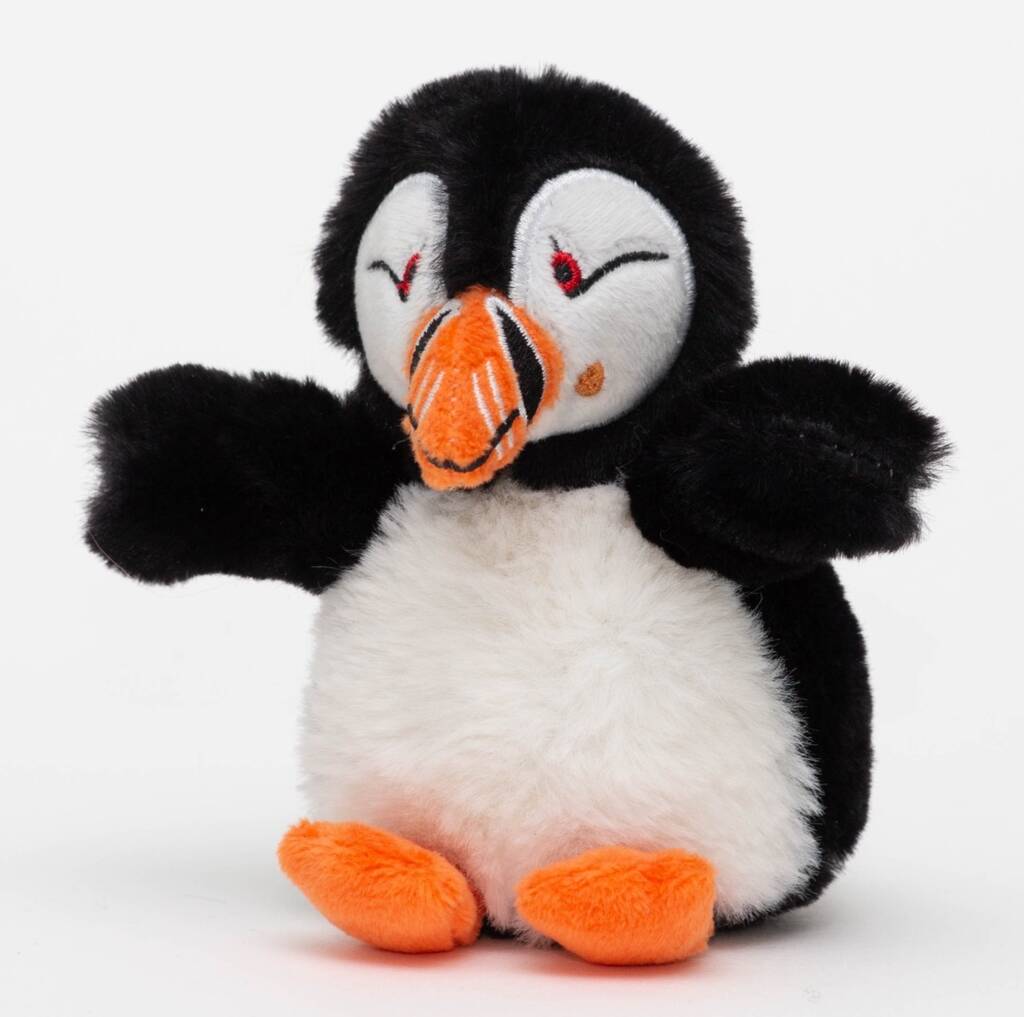 Mini Puffin Soft Toy In Gift Box By Jomanda Soft Toys, Gifts