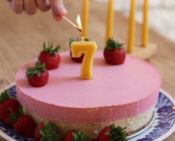 Beeswax Birthday Number Candles, 2 of 5